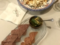 pate and popcorn