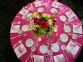 Table setting, Wedding Reception